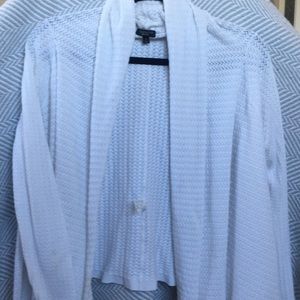 Talbots off white cardigan